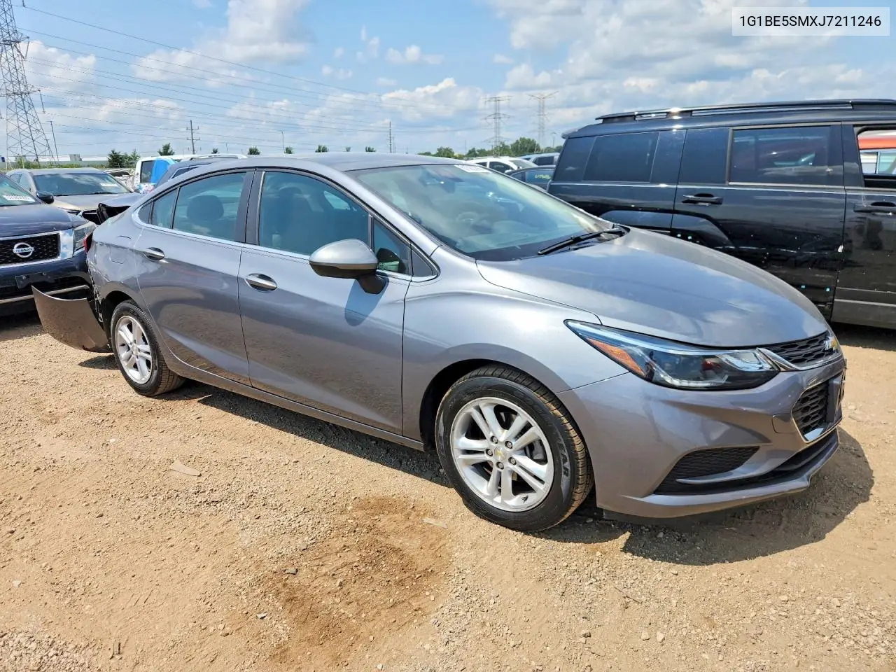 2018 Chevrolet Cruze Lt VIN: 1G1BE5SMXJ7211246 Lot: 61522396