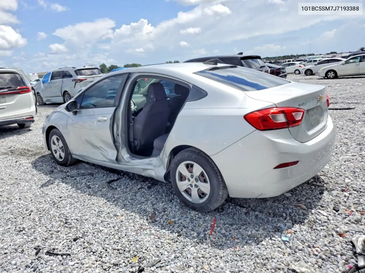 2018 Chevrolet Cruze Ls VIN: 1G1BC5SM7J7193388 Lot: 61524746