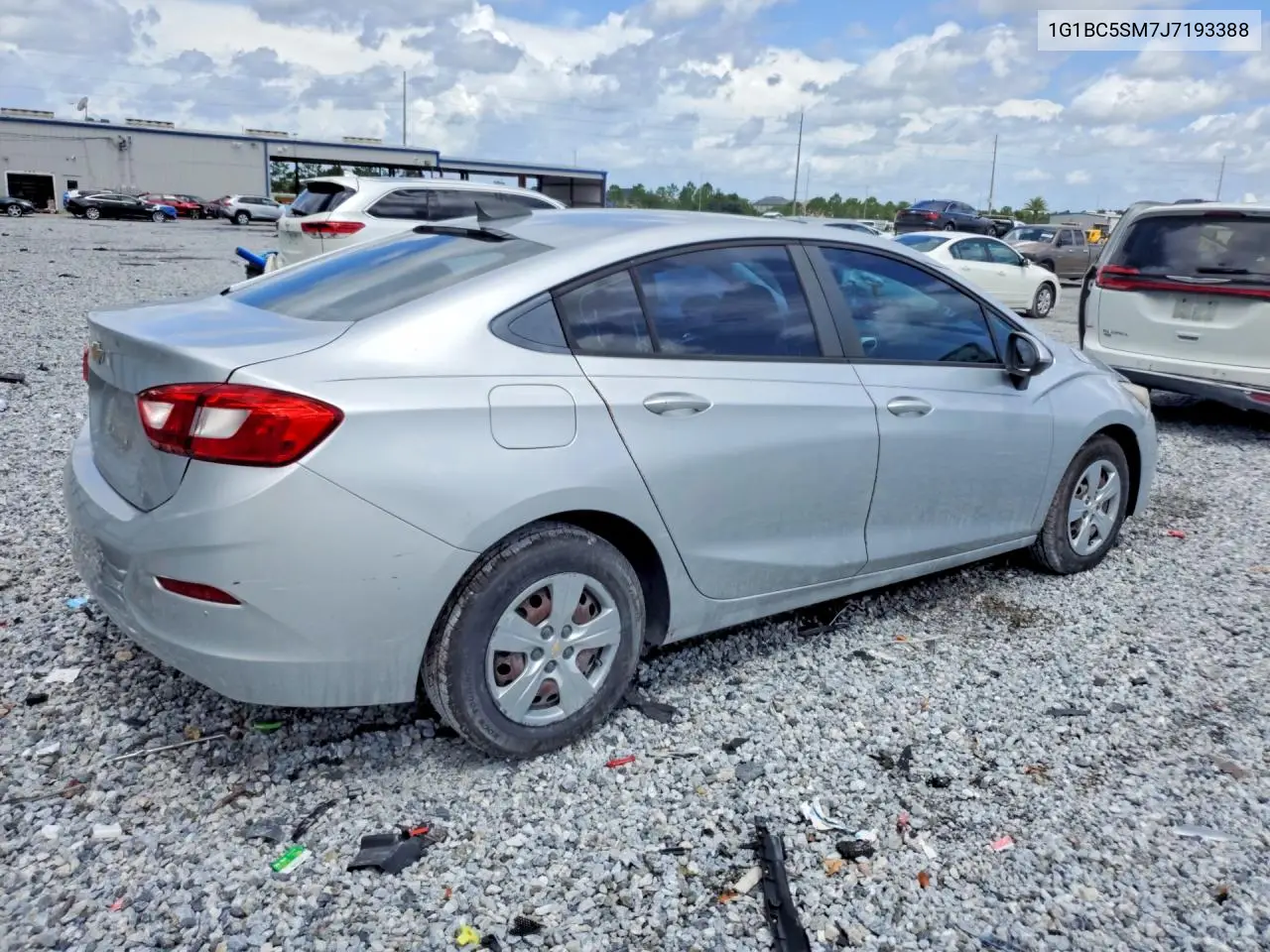 2018 Chevrolet Cruze Ls VIN: 1G1BC5SM7J7193388 Lot: 61524746