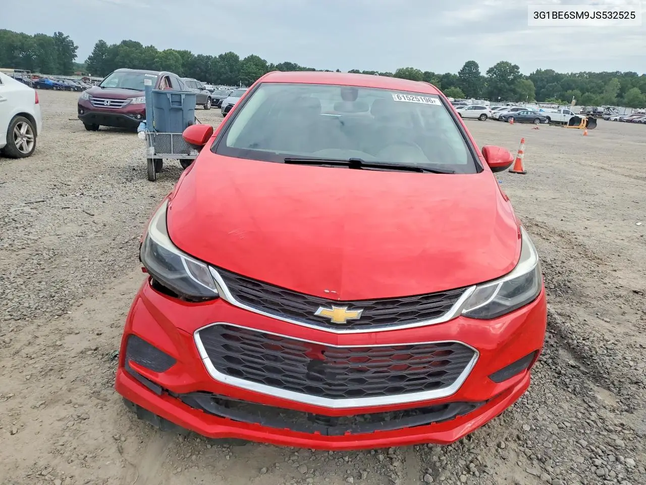 2018 Chevrolet Cruze Lt VIN: 3G1BE6SM9JS532525 Lot: 61525196