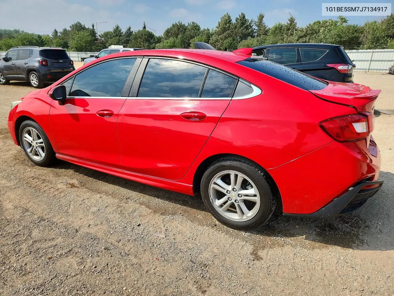 2018 Chevrolet Cruze Lt VIN: 1G1BE5SM7J7134917 Lot: 61614386