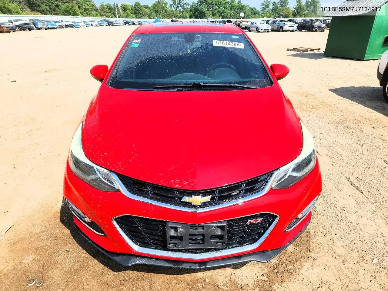 2018 Chevrolet Cruze Lt VIN: 1G1BE5SM7J7134917 Lot: 61614386