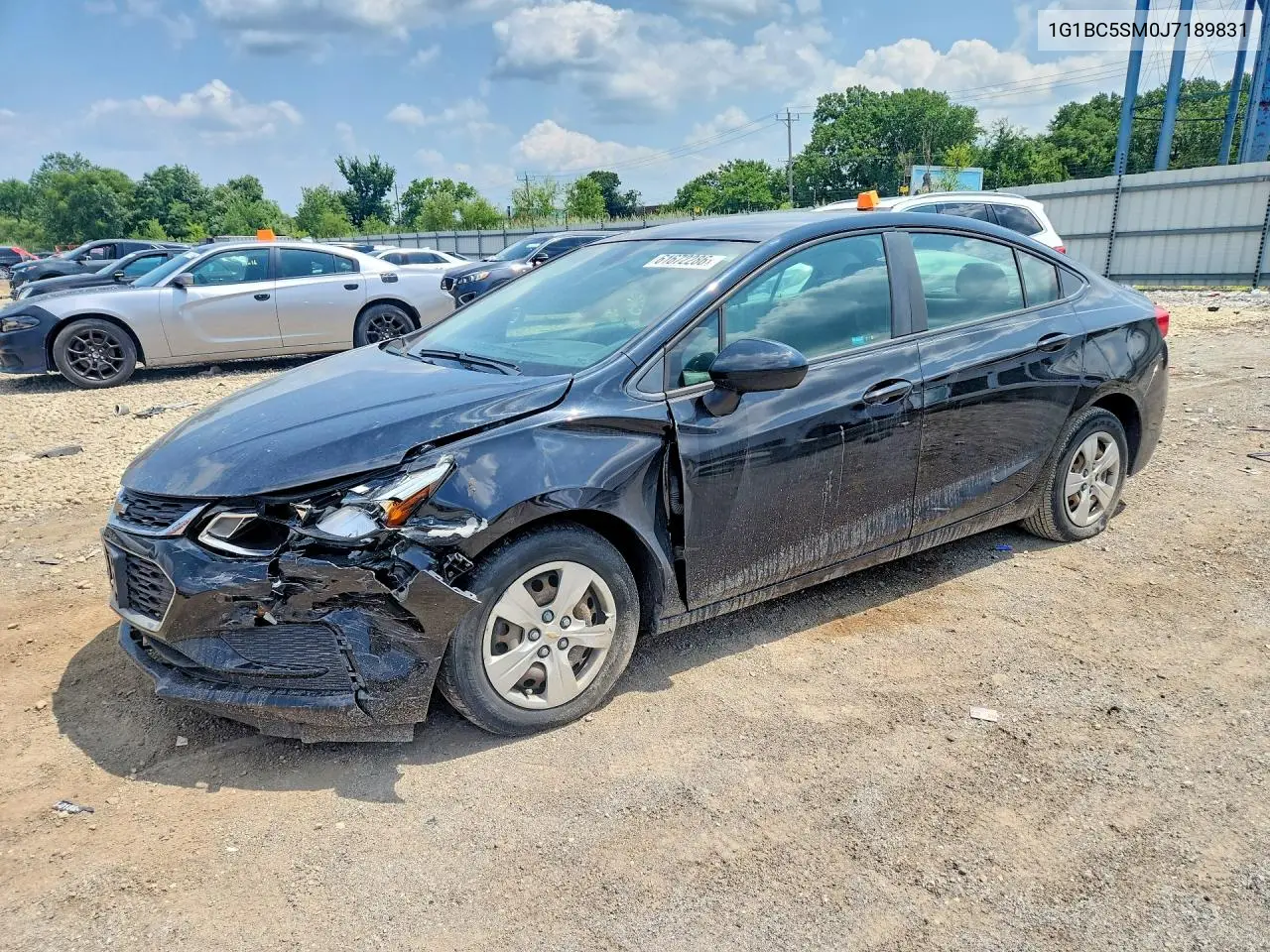 1G1BC5SM0J7189831 2018 Chevrolet Cruze Ls