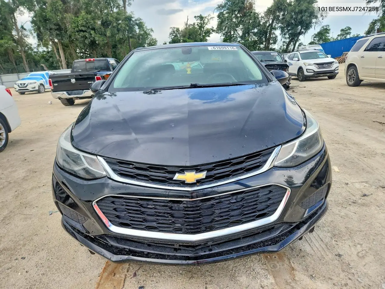 2018 Chevrolet Cruze Lt VIN: 1G1BE5SMXJ7247258 Lot: 61699116