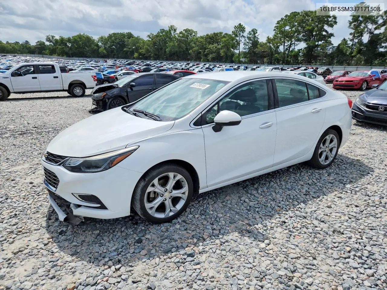 1G1BF5SM3J7171508 2018 Chevrolet Cruze Premier