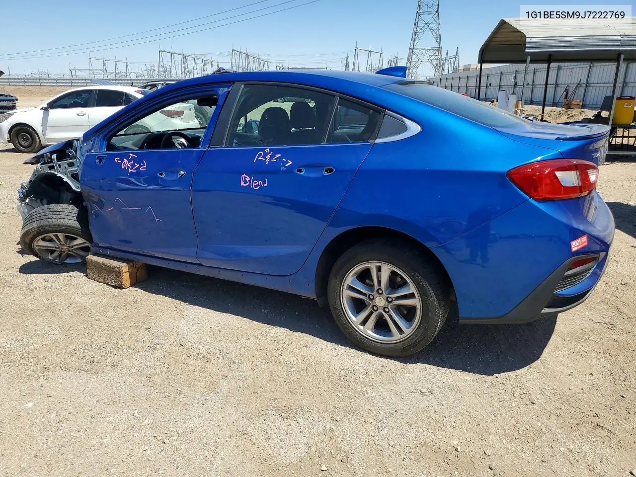 2018 Chevrolet Cruze Lt VIN: 1G1BE5SM9J7222769 Lot: 61745726
