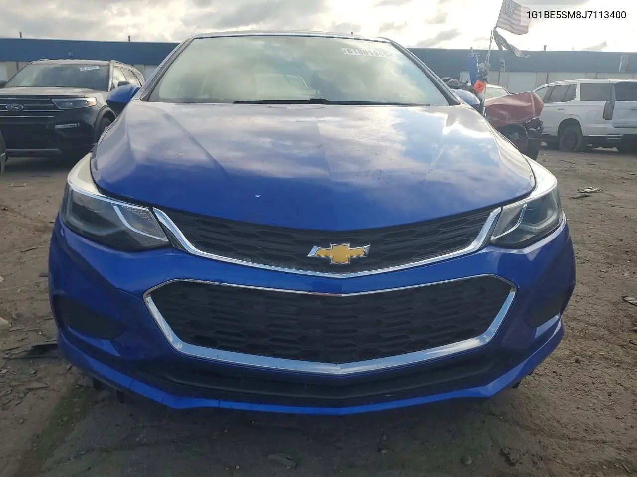 2018 Chevrolet Cruze Lt VIN: 1G1BE5SM8J7113400 Lot: 61881946