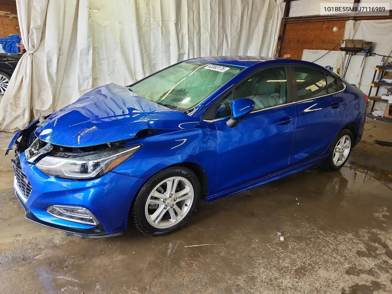 2018 Chevrolet Cruze Lt VIN: 1G1BE5SM8J7116989 Lot: 62083176