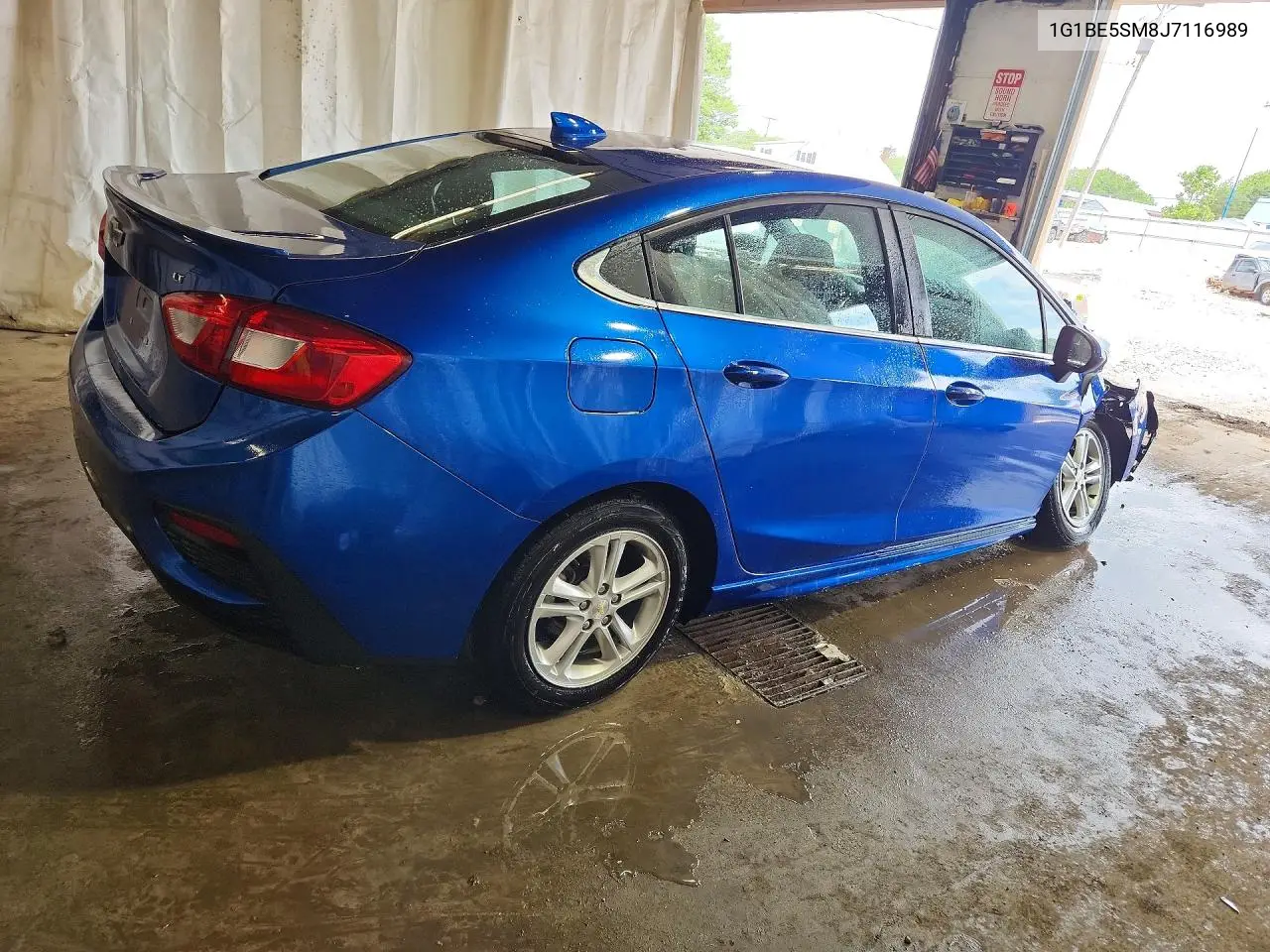 2018 Chevrolet Cruze Lt VIN: 1G1BE5SM8J7116989 Lot: 62083176