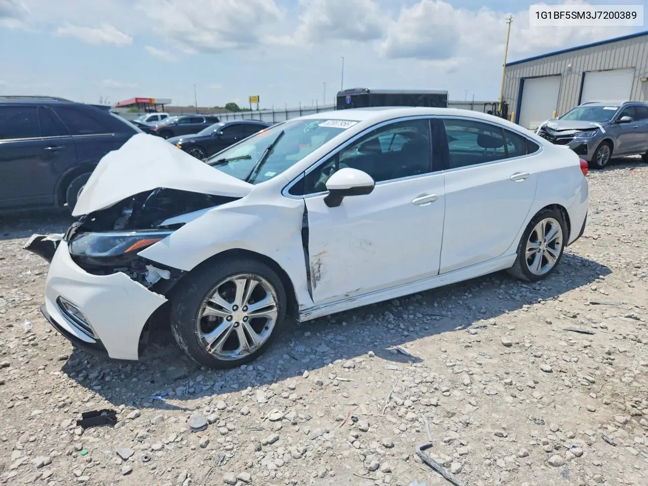 1G1BF5SM3J7200389 2018 Chevrolet Cruze Premier