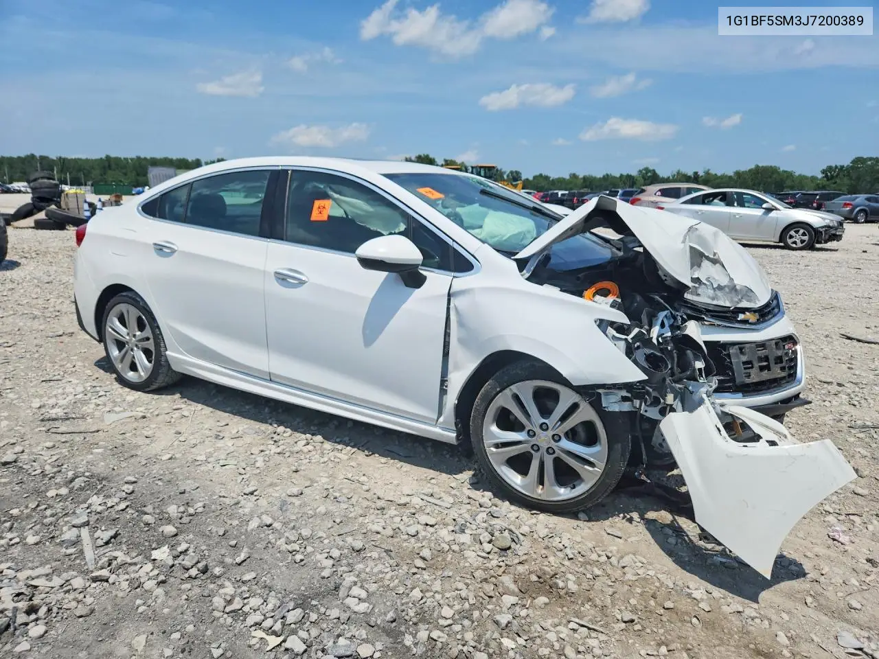1G1BF5SM3J7200389 2018 Chevrolet Cruze Premier