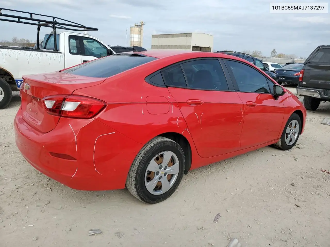 1G1BC5SMXJ7137297 2018 Chevrolet Cruze Ls