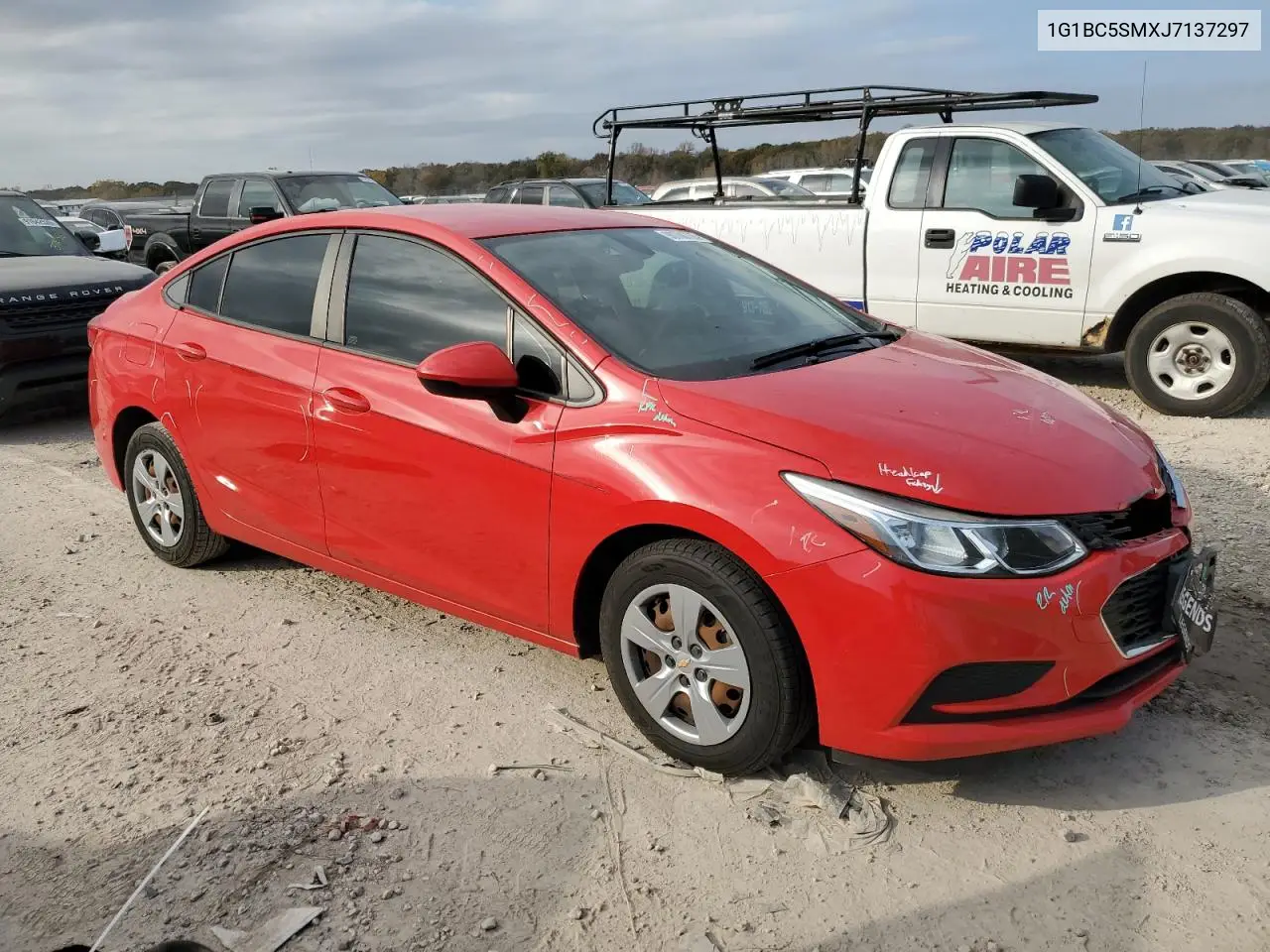 1G1BC5SMXJ7137297 2018 Chevrolet Cruze Ls
