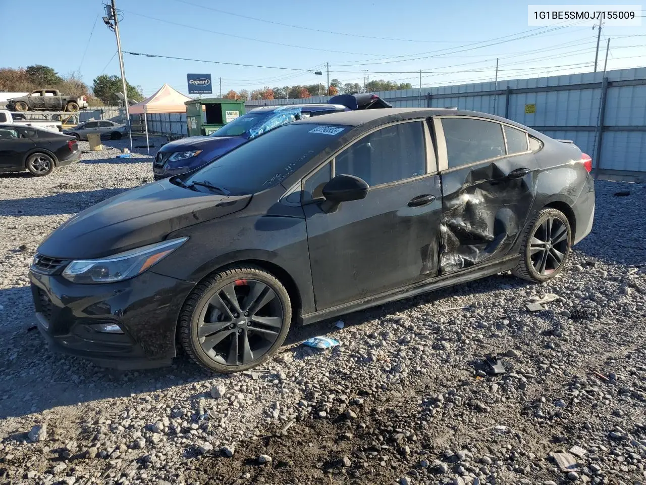 1G1BE5SM0J7155009 2018 Chevrolet Cruze Lt