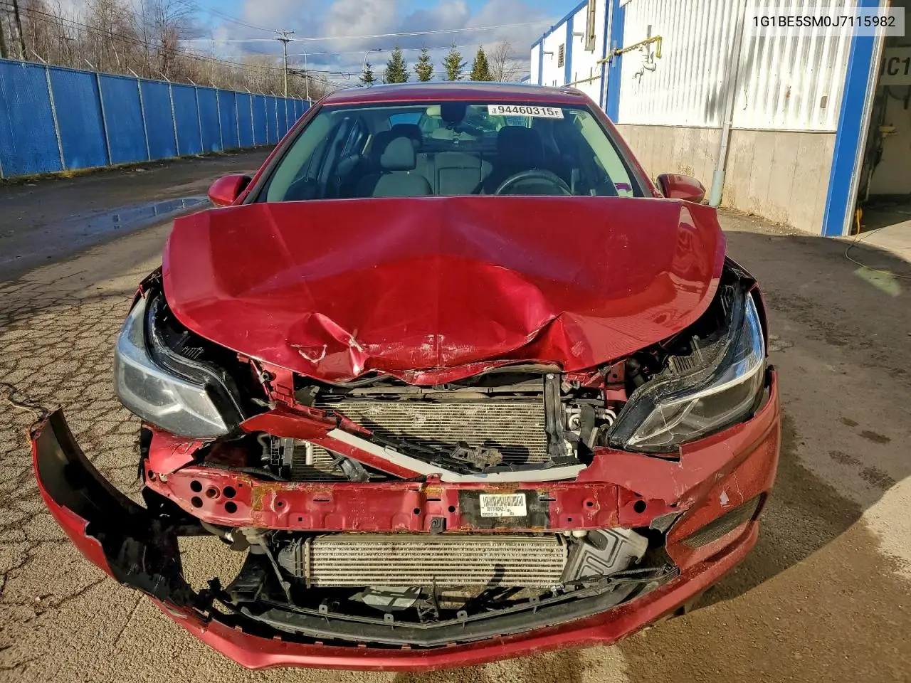 1G1BE5SM0J7115982 2018 Chevrolet Cruze Lt