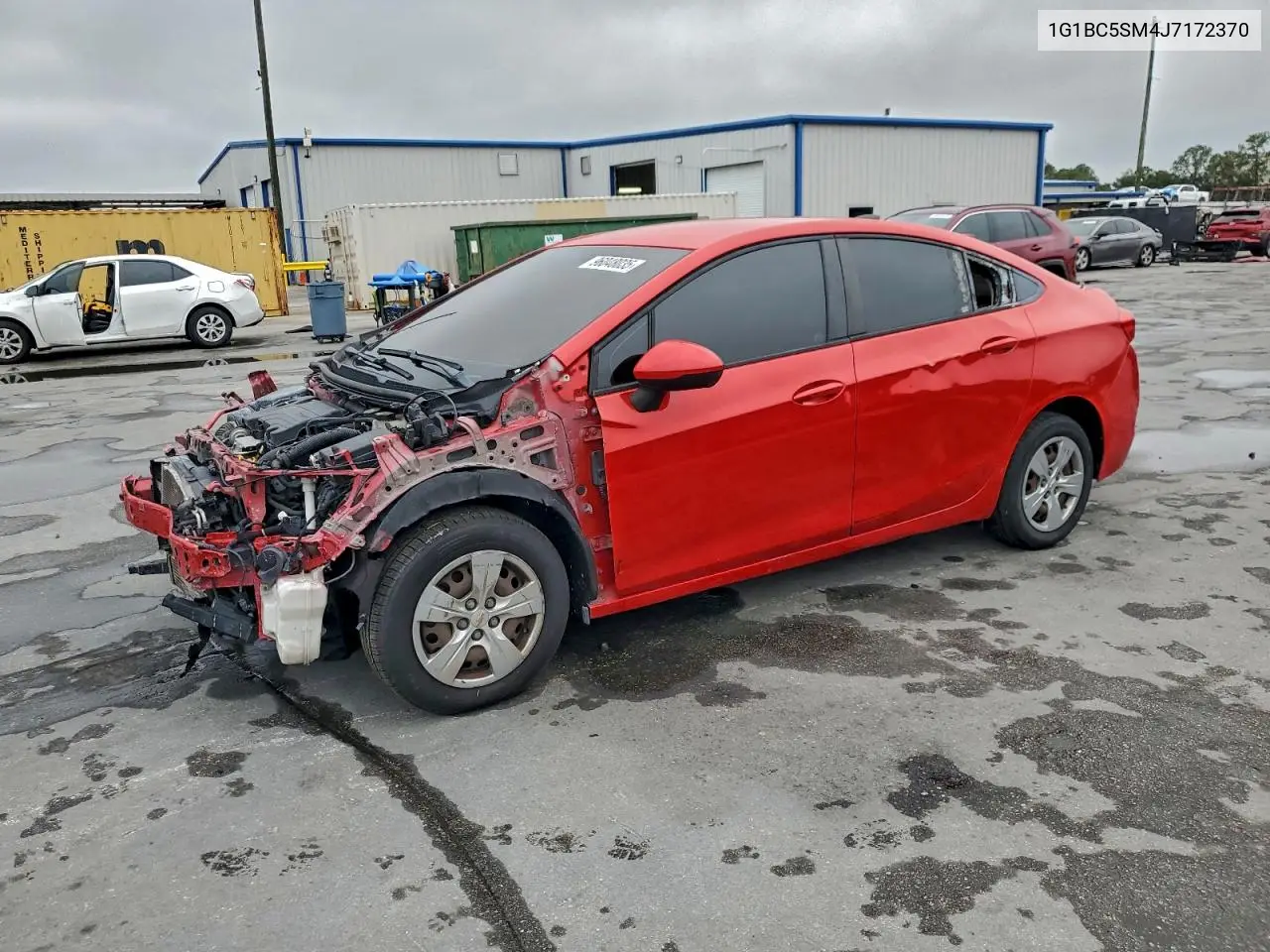 1G1BC5SM4J7172370 2018 Chevrolet Cruze Ls