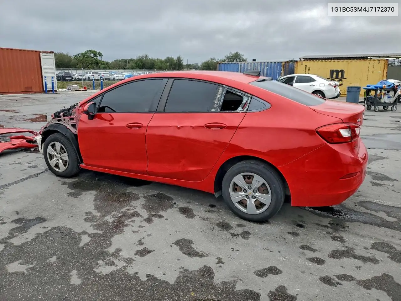 1G1BC5SM4J7172370 2018 Chevrolet Cruze Ls