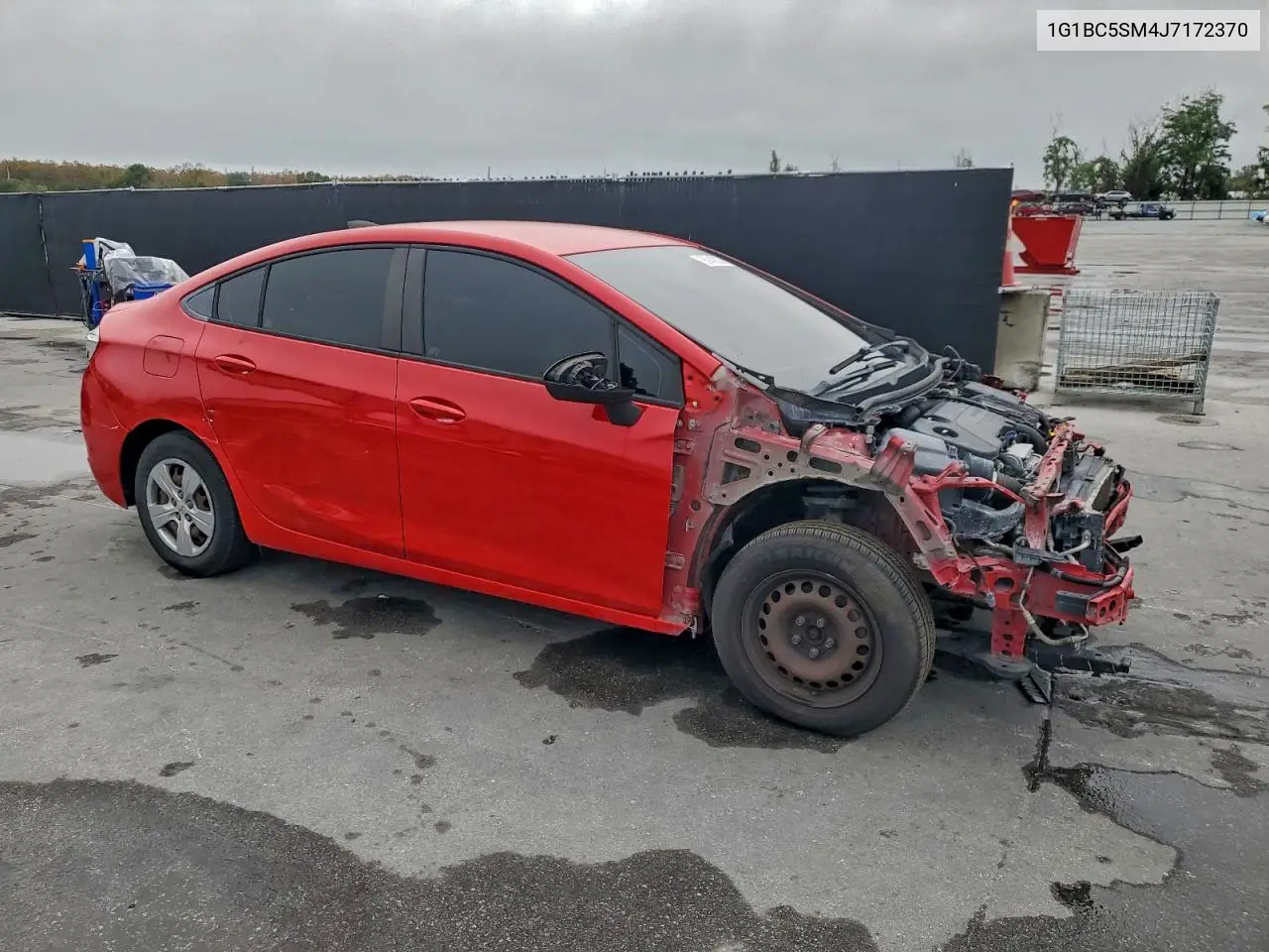 1G1BC5SM4J7172370 2018 Chevrolet Cruze Ls