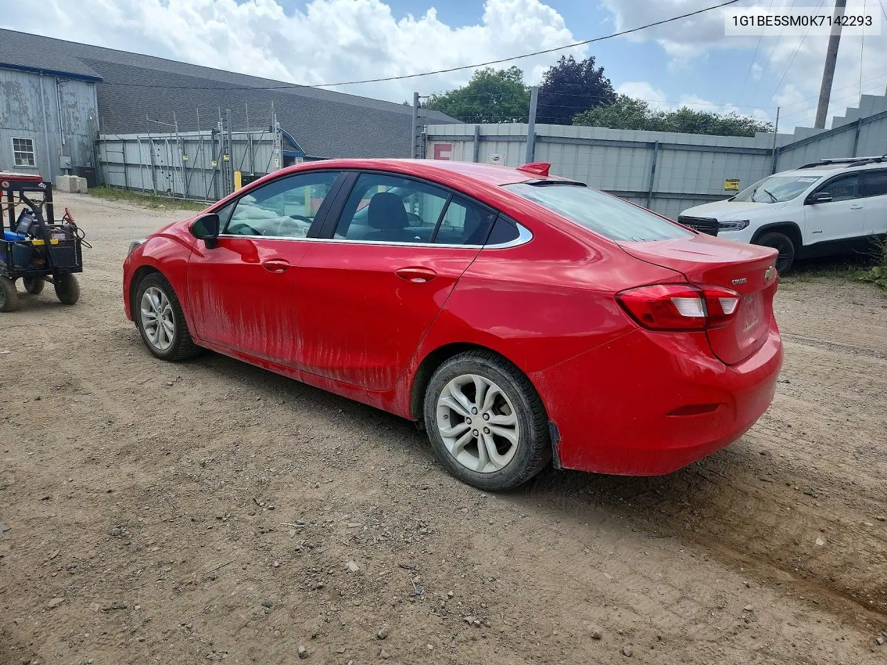 2019 Chevrolet Cruze Lt VIN: 1G1BE5SM0K7142293 Lot: 58051856