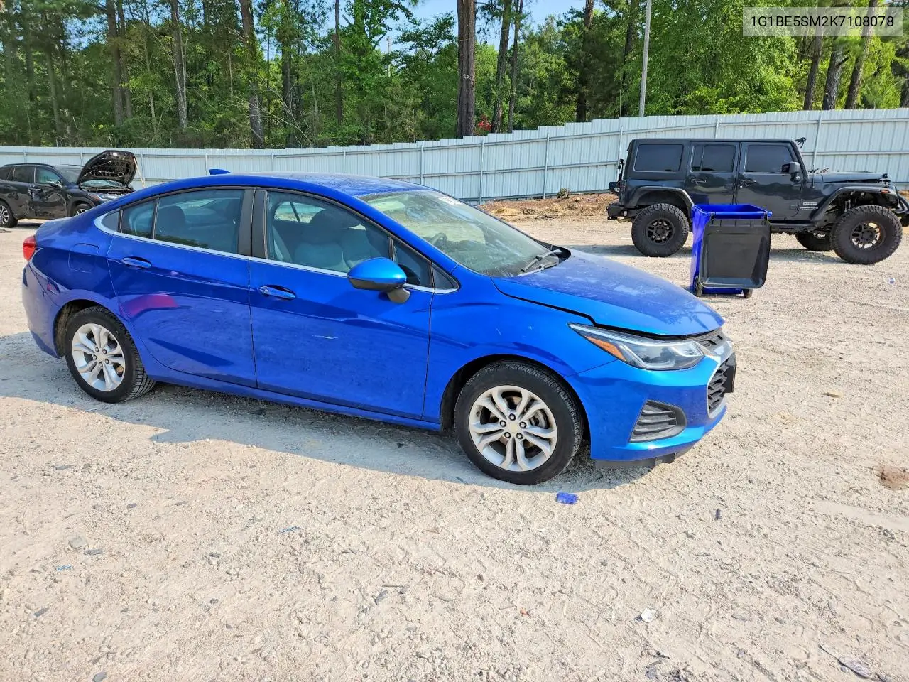 2019 Chevrolet Cruze Lt VIN: 1G1BE5SM2K7108078 Lot: 59852136