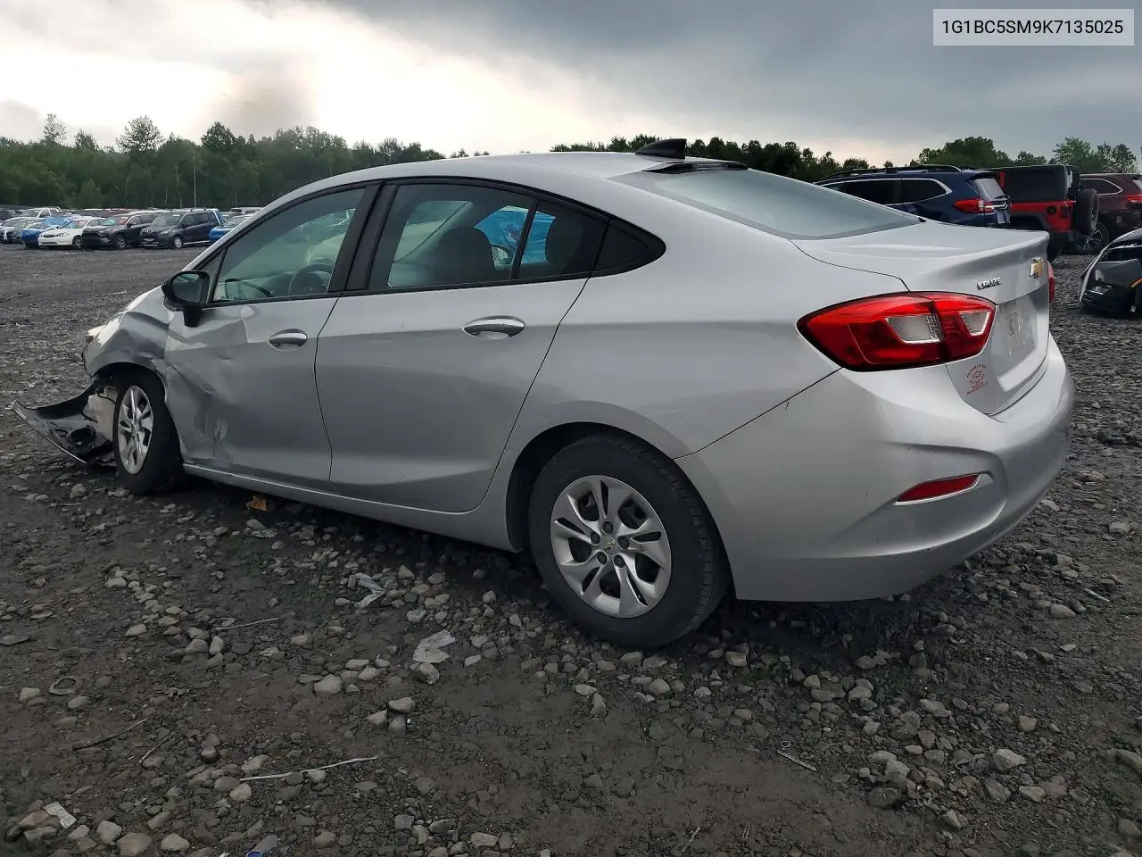 1G1BC5SM9K7135025 2019 Chevrolet Cruze Ls