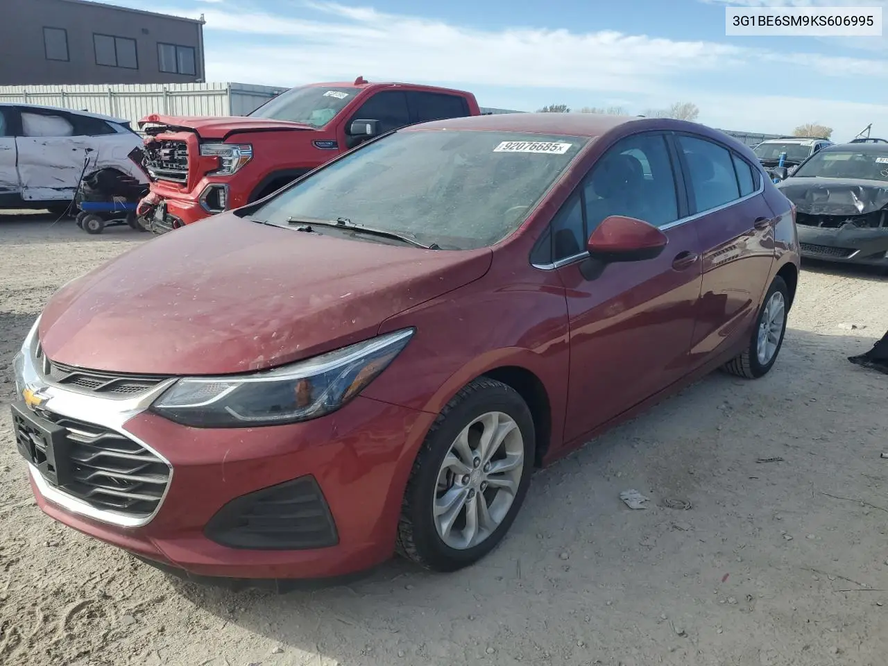 3G1BE6SM9KS606995 2019 Chevrolet Cruze