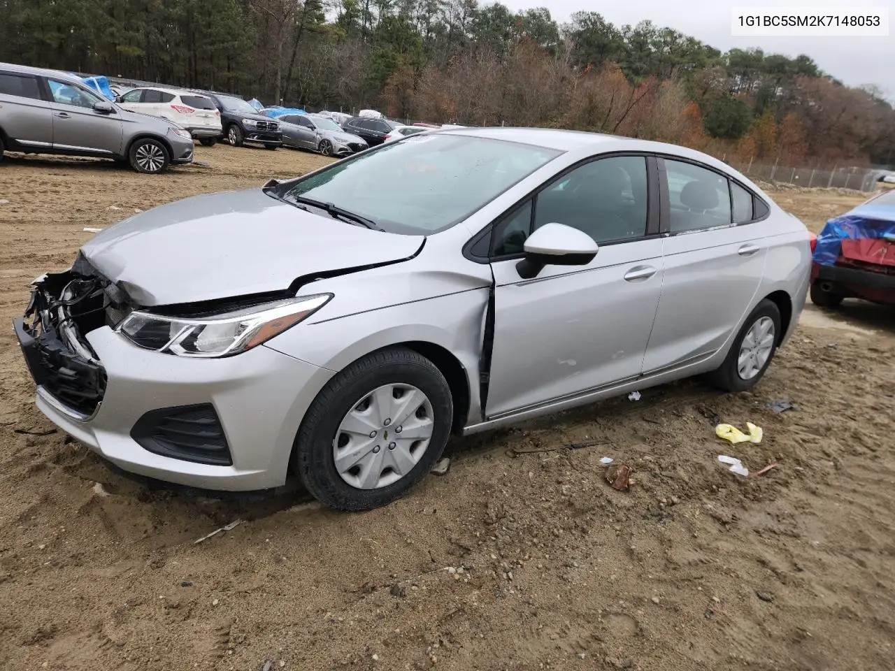 1G1BC5SM2K7148053 2019 Chevrolet Cruze Ls