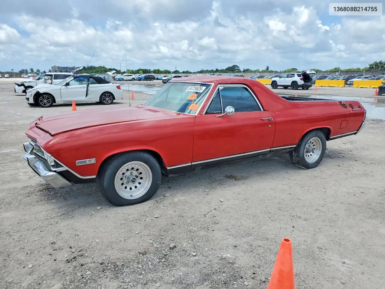 1968 Chevrolet El Camino VIN: 136808B214755 Lot: 54729626
