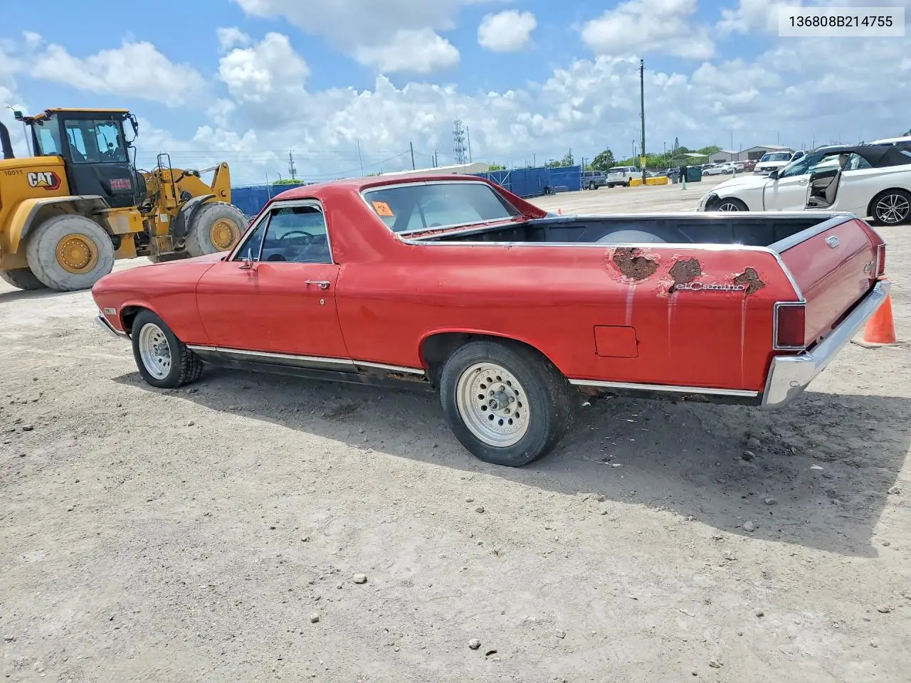 1968 Chevrolet El Camino VIN: 136808B214755 Lot: 54729626