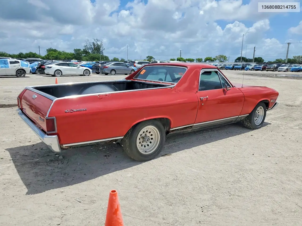 1968 Chevrolet El Camino VIN: 136808B214755 Lot: 54729626