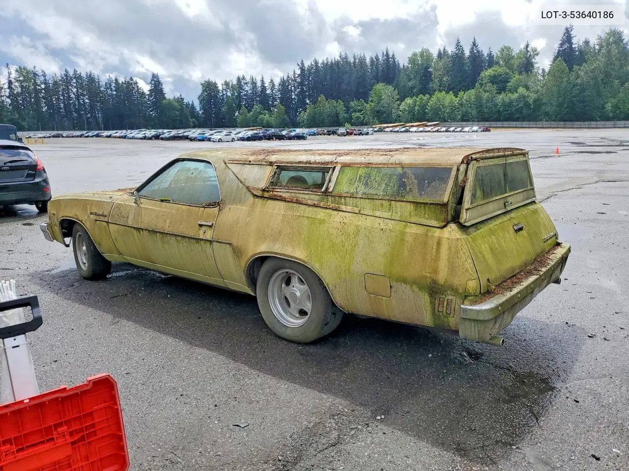 1973 Chevrolet El Camino VIN: 1D80H3Z455712 Lot: 53640186