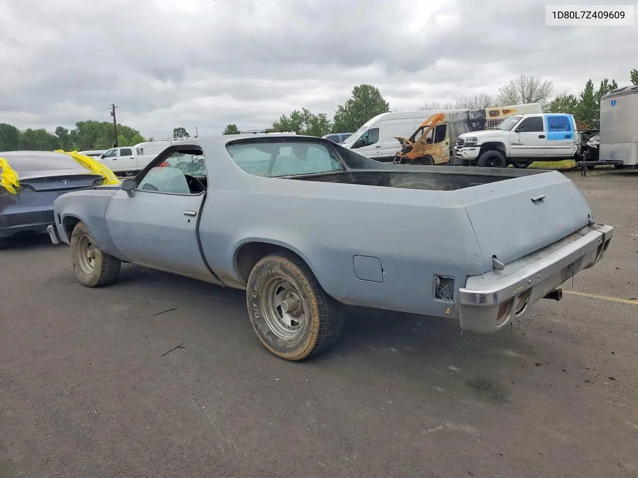 1977 Chev El Camino VIN: 1D80L7Z409609 Lot: 52506336