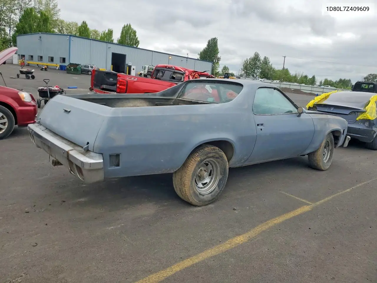 1977 Chev El Camino VIN: 1D80L7Z409609 Lot: 52506336