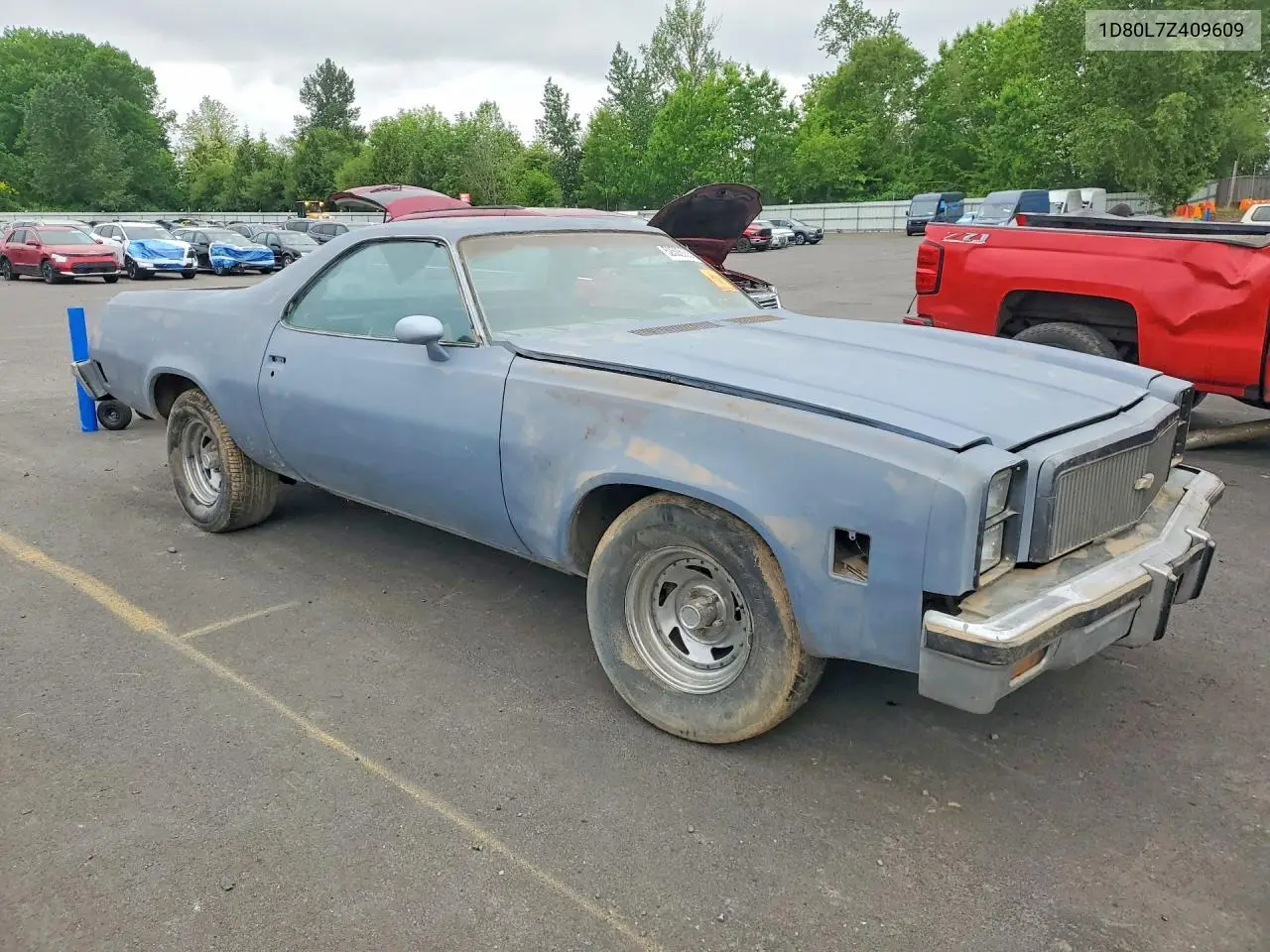 1977 Chev El Camino VIN: 1D80L7Z409609 Lot: 52506336