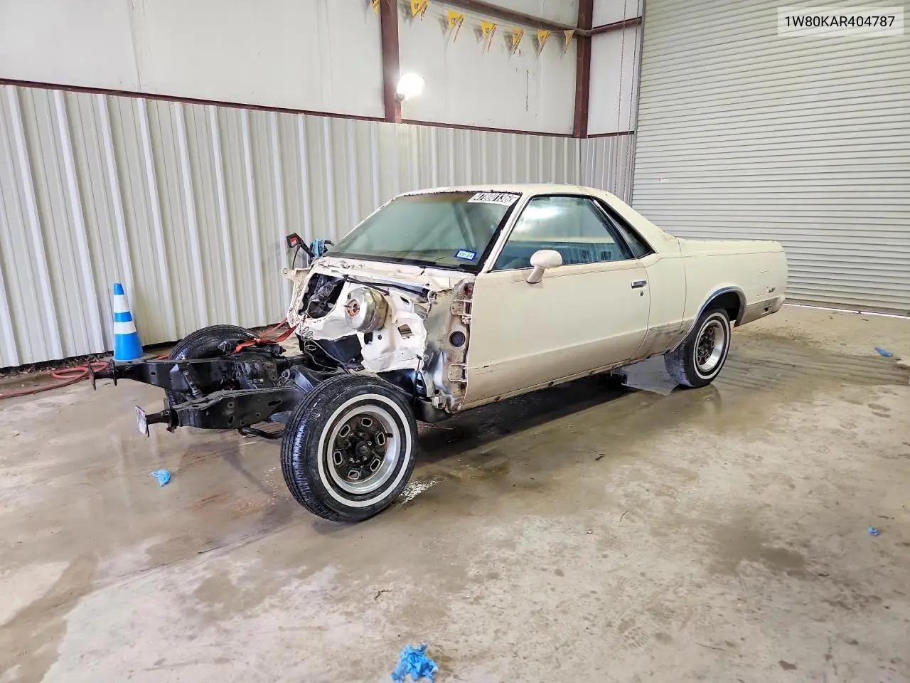 1980 Chevrolet El Camino VIN: 1W80KAR404787 Lot: 47800136