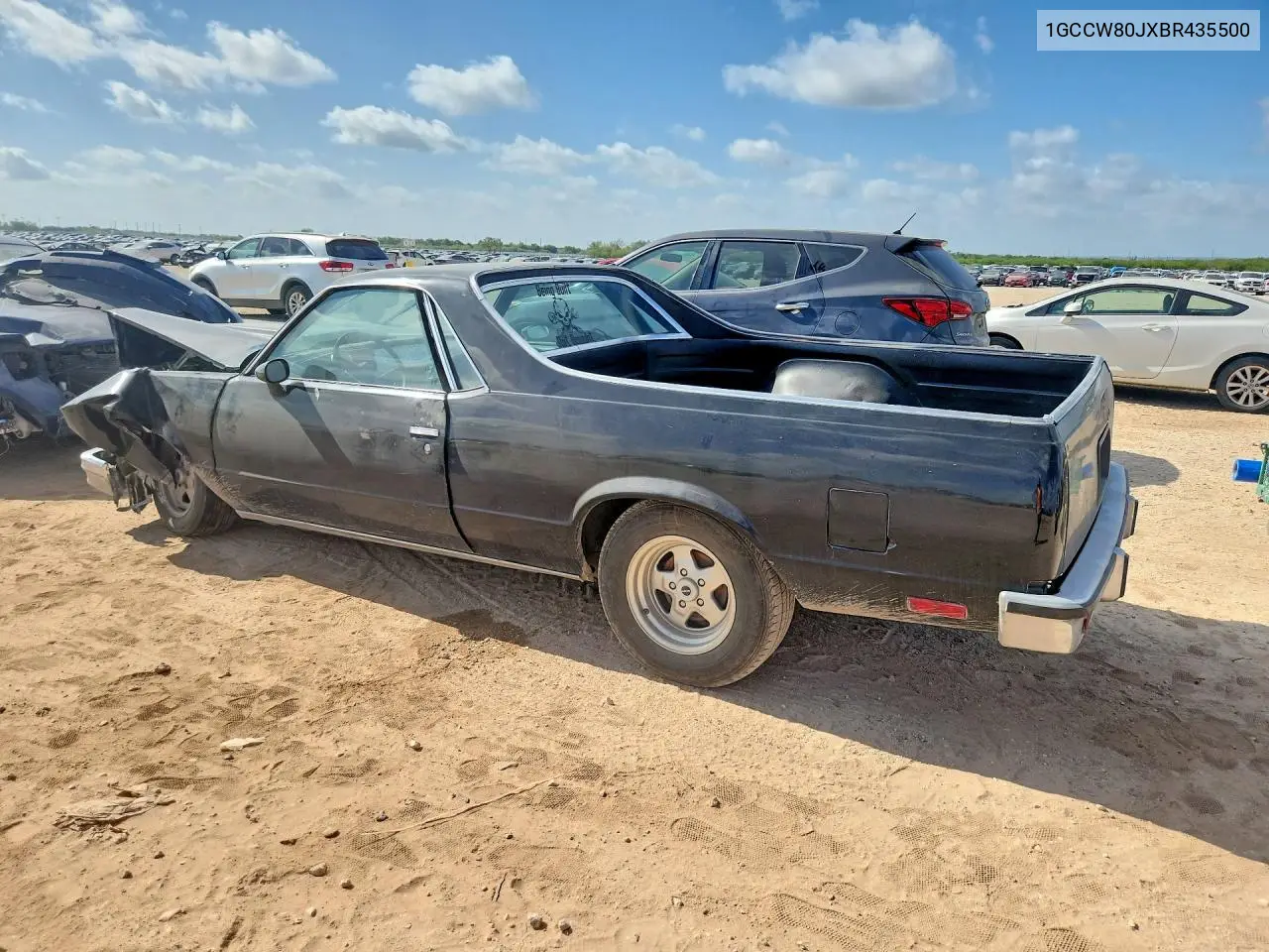 1981 Chevrolet El Camino VIN: 1GCCW80JXBR435500 Lot: 60120476