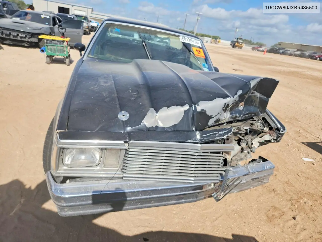 1981 Chevrolet El Camino VIN: 1GCCW80JXBR435500 Lot: 60120476