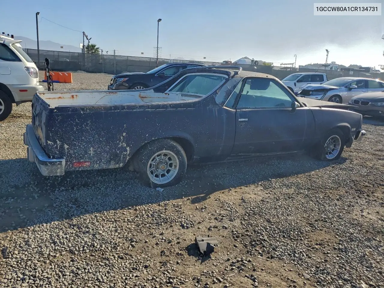 1982 Chevrolet El Camino VIN: 1GCCW80A1CR134731 Lot: 96533465