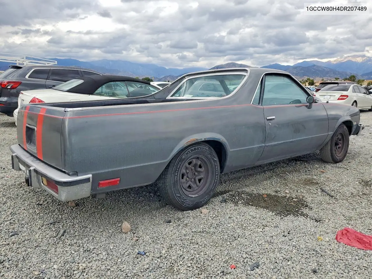 1983 Chevrolet El Camino VIN: 1GCCW80H4DR207489 Lot: 52248116