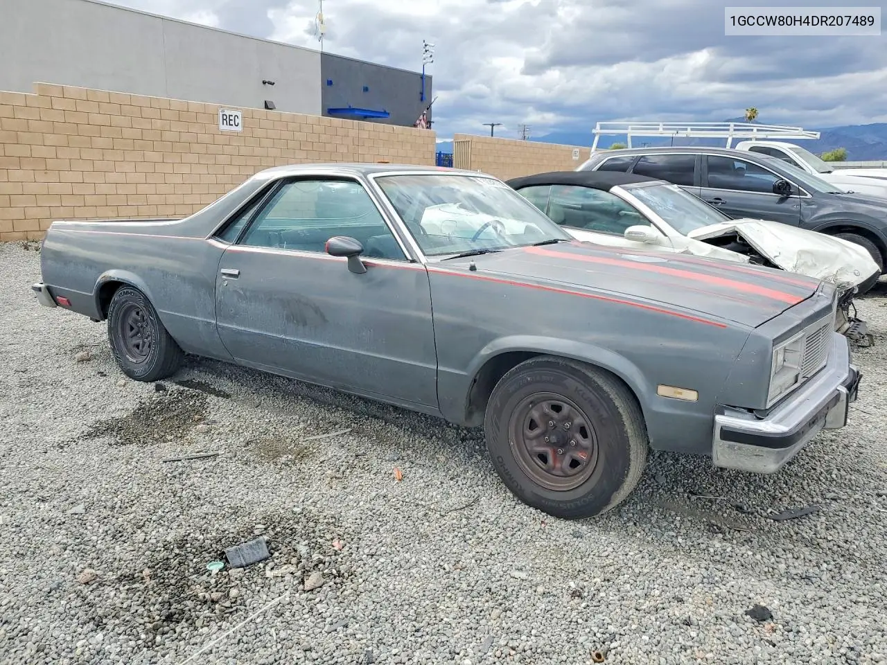 1983 Chevrolet El Camino VIN: 1GCCW80H4DR207489 Lot: 52248116