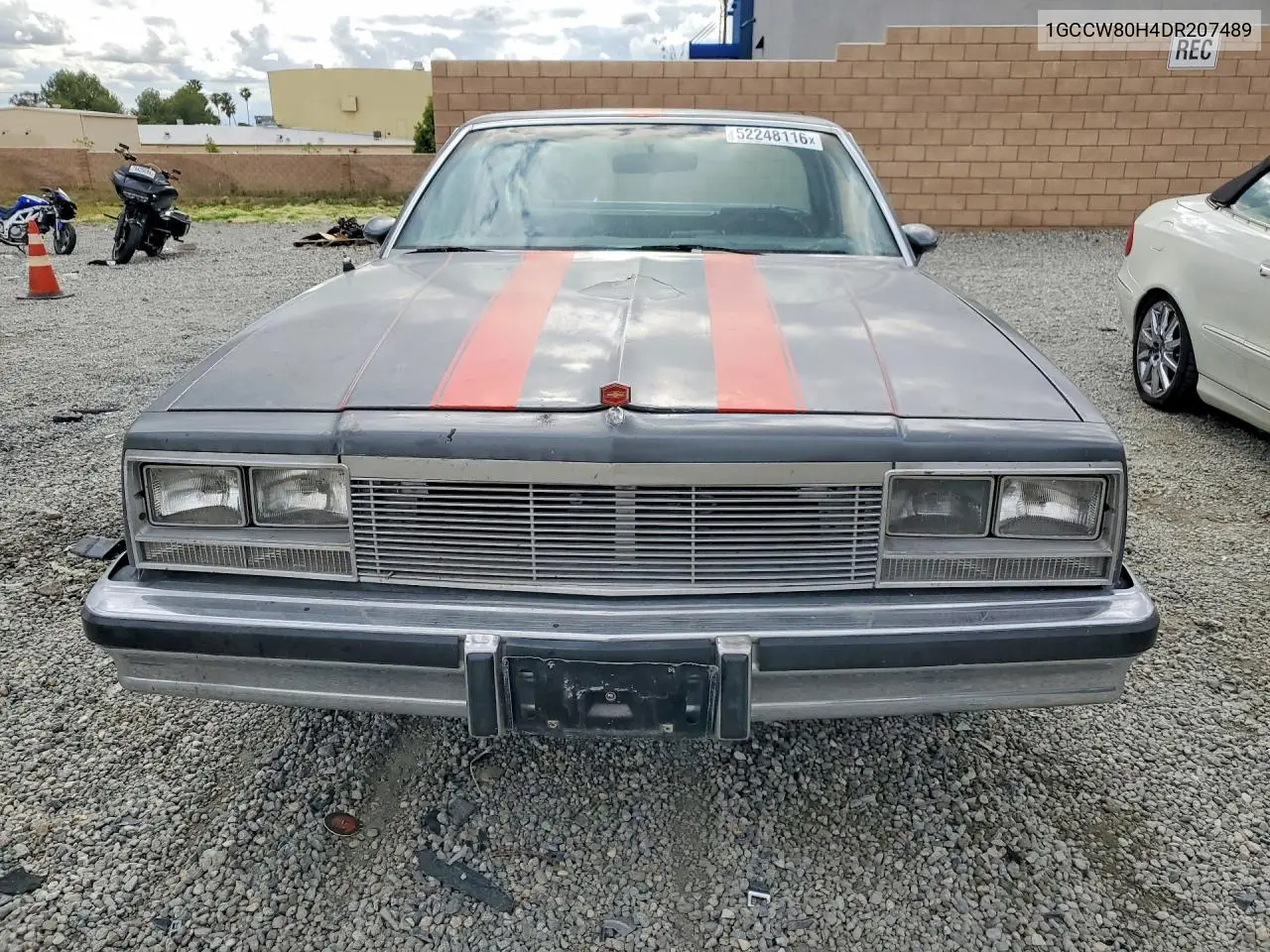 1983 Chevrolet El Camino VIN: 1GCCW80H4DR207489 Lot: 52248116