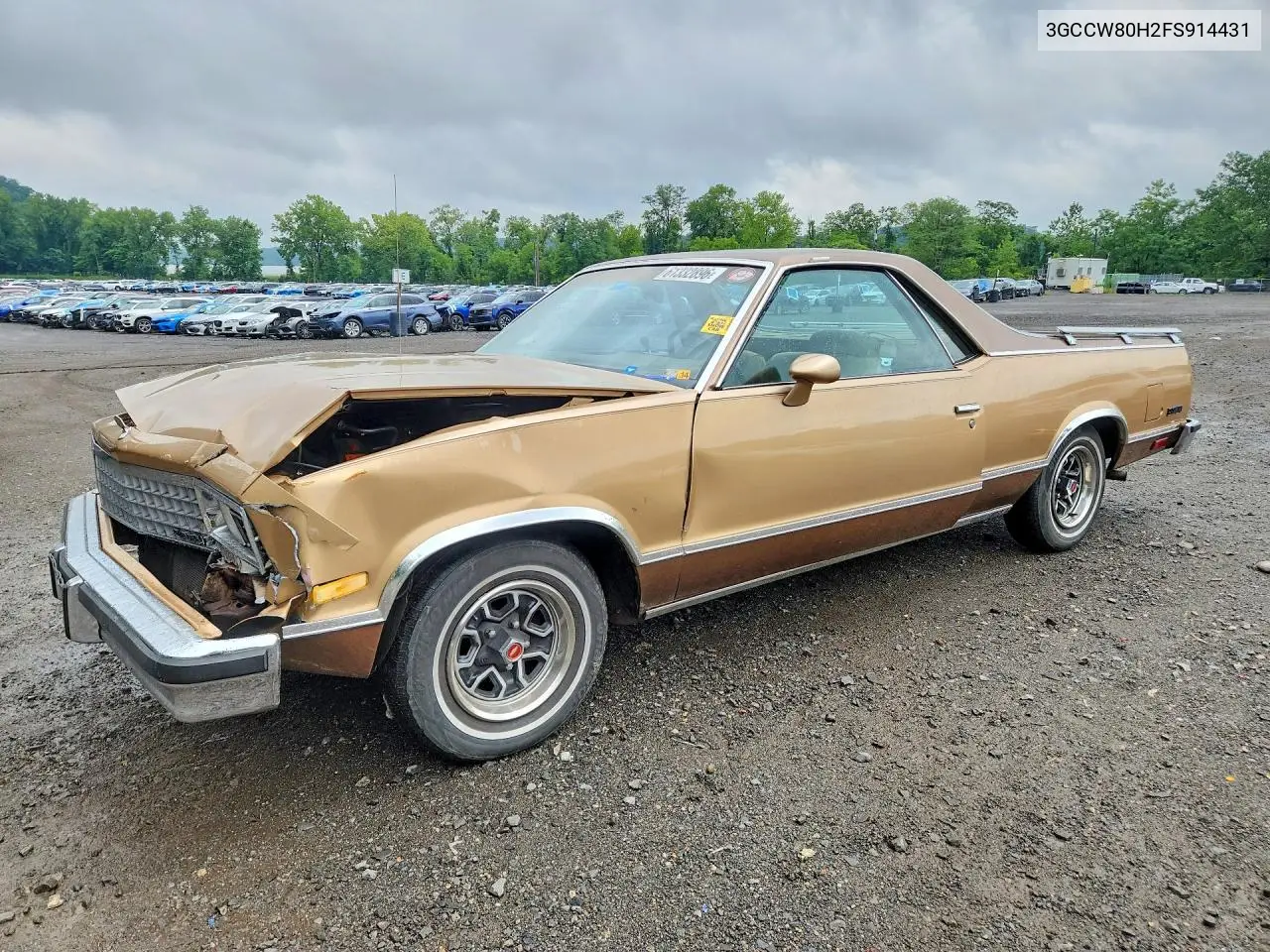 1985 Chevrolet El Camino VIN: 3GCCW80H2FS914431 Lot: 61332896