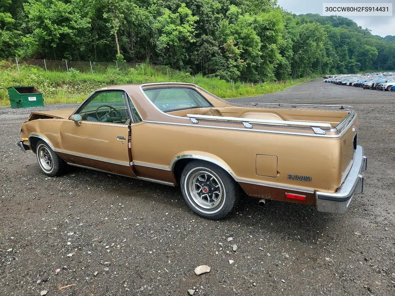 1985 Chevrolet El Camino VIN: 3GCCW80H2FS914431 Lot: 61332896