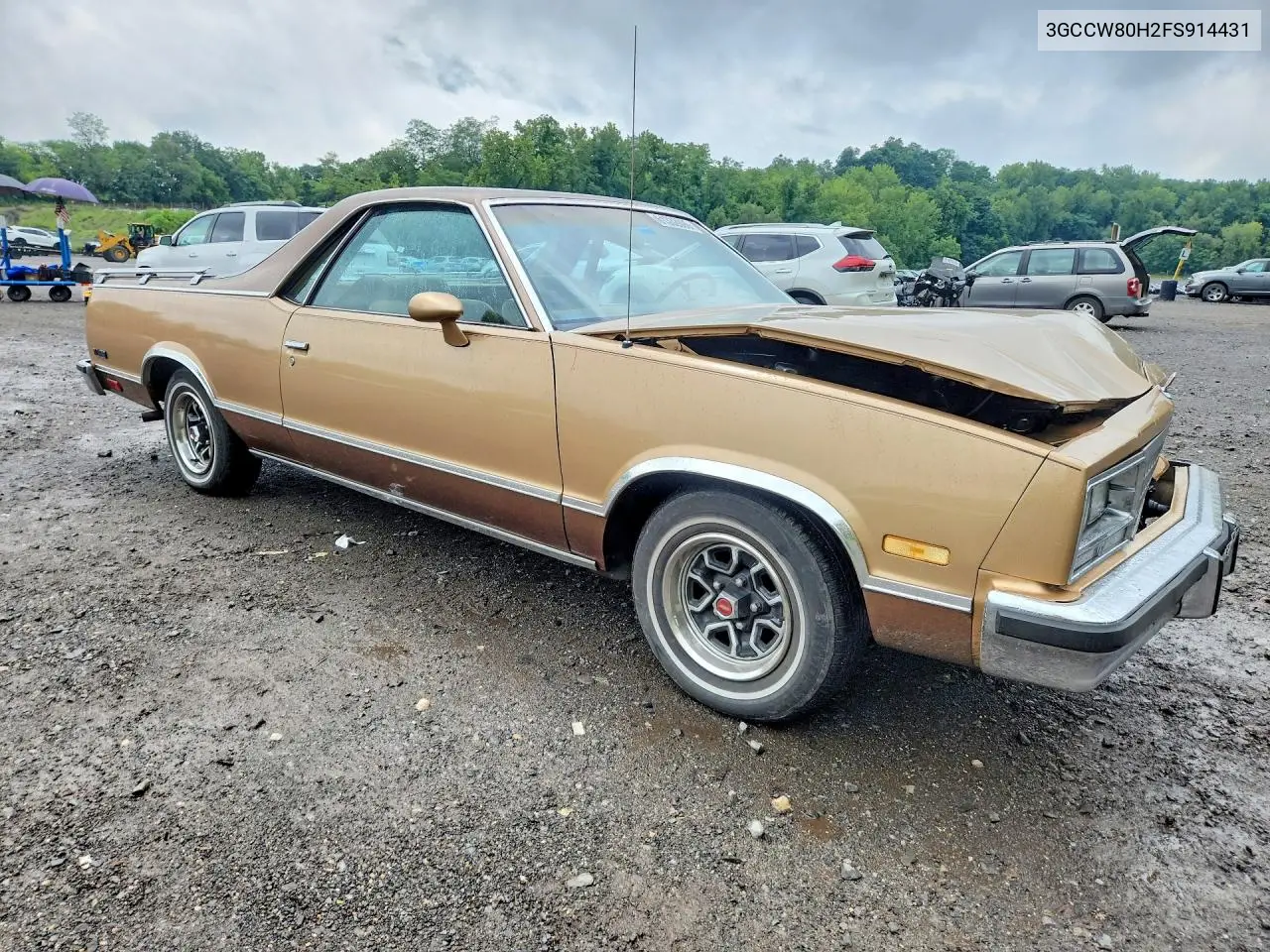 1985 Chevrolet El Camino VIN: 3GCCW80H2FS914431 Lot: 61332896