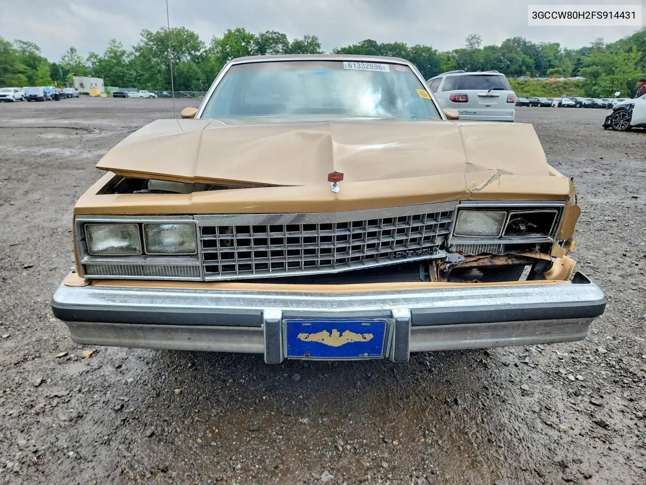 1985 Chevrolet El Camino VIN: 3GCCW80H2FS914431 Lot: 61332896