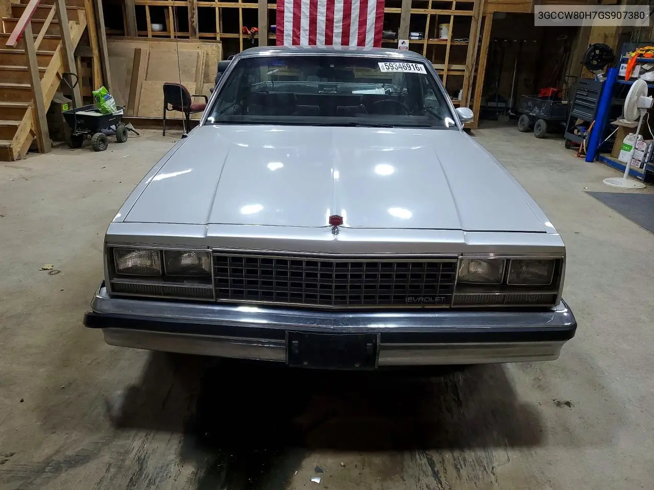 1985 Chevrolet El Camino VIN: 3GCCW80Z7FS917592 Lot: 59346916