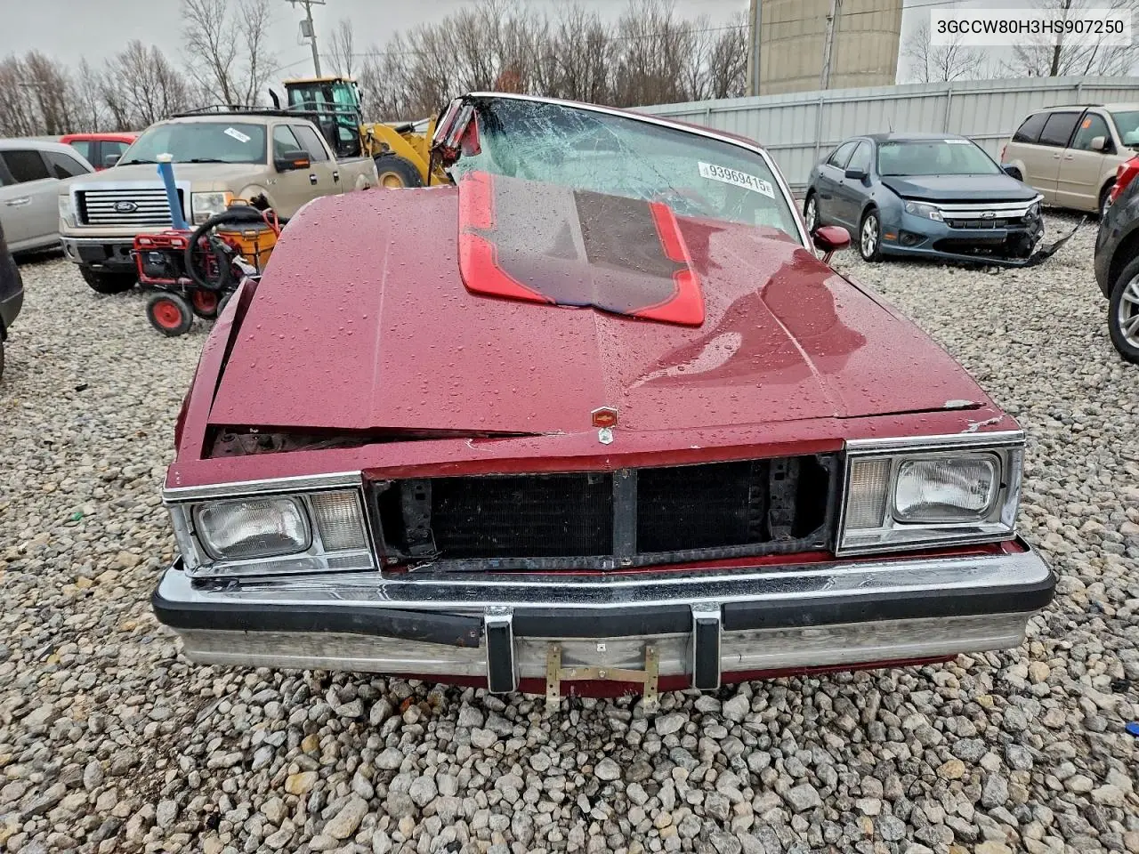 1987 Chevrolet El Camino VIN: 3GCCW80H3HS907250 Lot: 93969415
