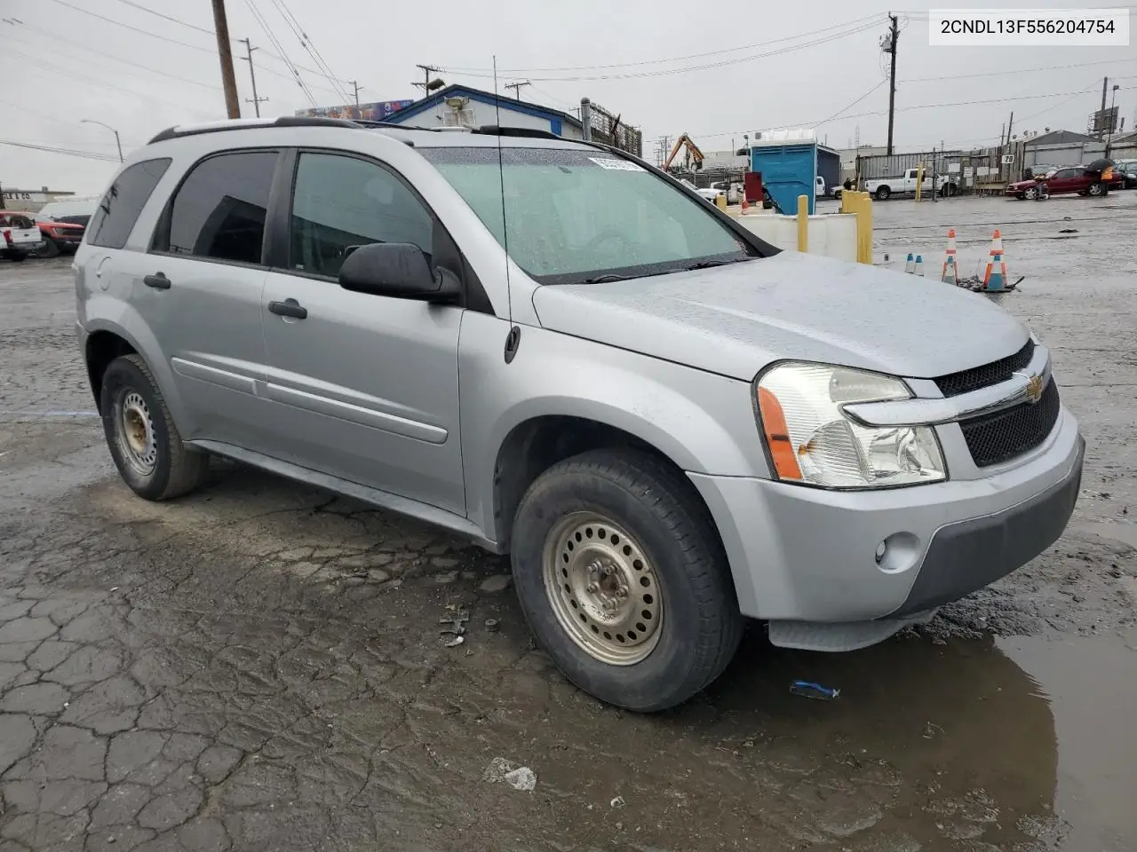 2CNDL13F556204754 2005 Chevrolet Equinox Ls