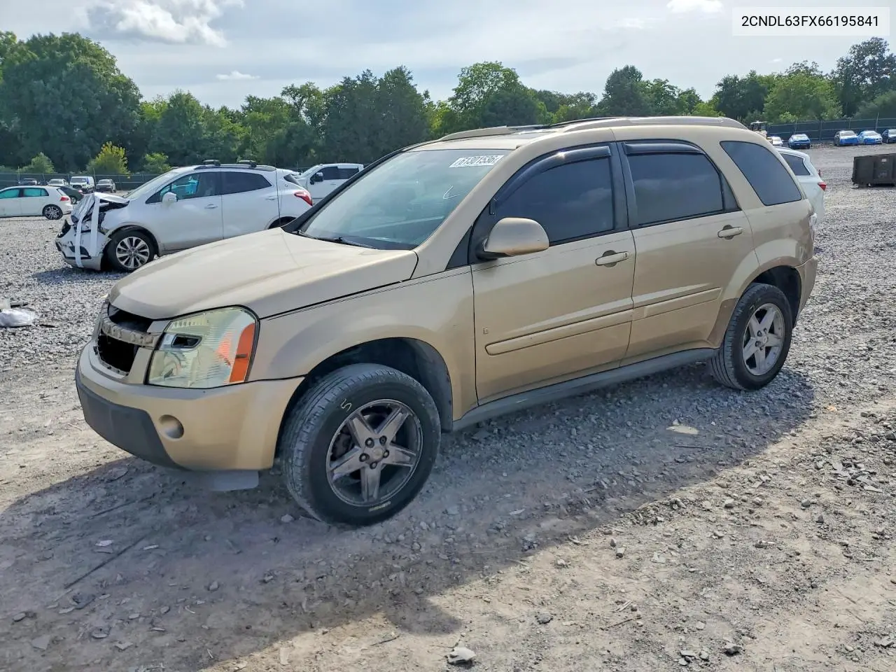 2CNDL63FX66195841 2006 Chevrolet Equinox Lt