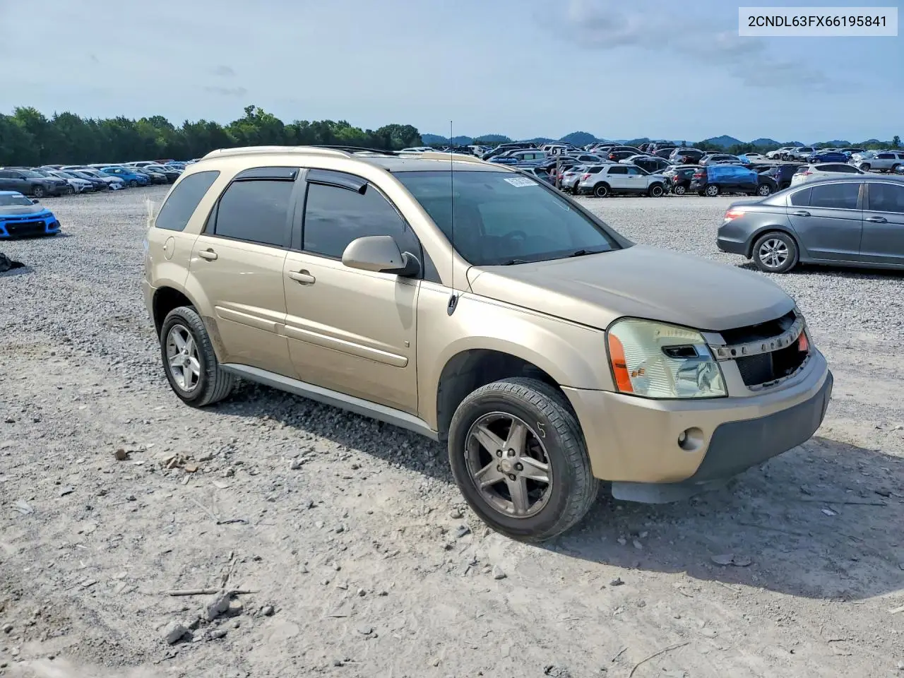 2CNDL63FX66195841 2006 Chevrolet Equinox Lt